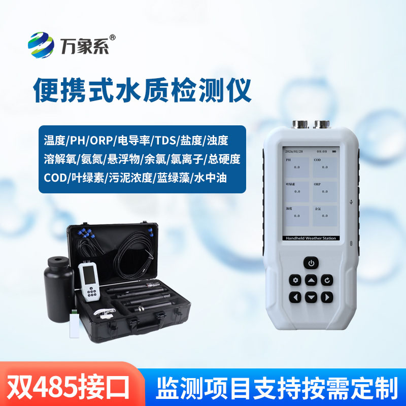 不用送檢、不用專業(yè)技術(shù)，手持水質(zhì)檢測(cè)儀人人都能測(cè)水質(zhì)